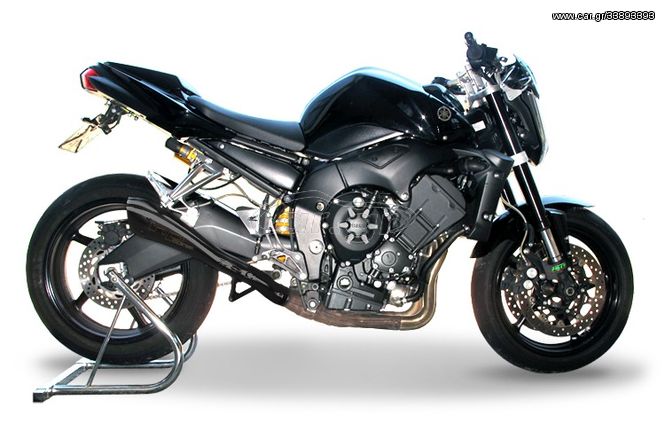 Hp Corse Εξάτμιση Τελικό HYDROFORM BLACK Yamaha FZ1 Fazer 1000 2006 - 2015