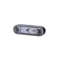 Φώς Όγκου Πλευρικής Σήμανσης 2LED 12V24V Λευκό με Κίτρινο Φώς