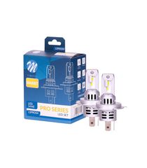 ΛΑΜΠΑ LED H4 12V IP65 6.000K 4.600lm LED SET PRO SMART SERIES M-TECH - 2 ΤΕΜ.
