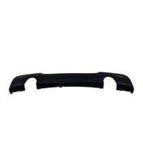 Diffuser πίσω προφυλακτήρα για BMW E90 - M pack design διπλό για μονή εξάτμιση