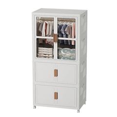 Professional Storage Station XL White 64.5*41.5*180.5cm - 6930392