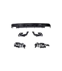 Diffuser Πίσω Προφυλακτήρα Για Mercedes-Benz CLA C117 13-16 Amg 45 Look For Amg Sport Line Version Bumpers Piano Black