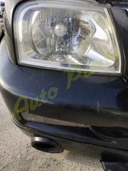 ΜΟΥΡΑΚΙ ΕΜΠΡΟΣ KOΜΠΛΕ MITSUBISHI L200, ΠΡΟΦΥΛΑΚΤΗΡΑΣ / ΦΑΝΑΡΙΑ / ΨΥΓΕΙΑ/ ΜΟΝΤΕΛΟ 2001-2005-thumb-1