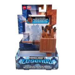 Mattel Minecraft: Legends - Wood Golem Action Figure (8cm) (GYR82)