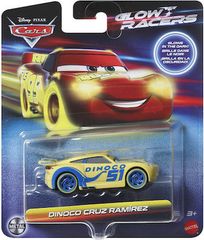 Mattel Disney Cars: Glow Racers - Dinoco Cruz Ramirez Vehicle (HPG81)