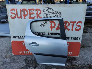 ΠΟΡΤΑ ΠΙΣΩ ΔΕΞΙΑ PEUGEOT 207 5ΘΥΡΟ ΚΩΔ. ΚΙΝ. KFV 06-14 SUPER PARTS