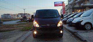 Ford Transit Custom 2014 MAXI EURO5b 3ΘΕΣΙΟ ΜΕ ΓΡΑΜΜΑΤΙΑ-thumb-3