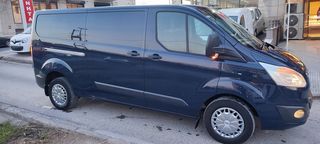 Ford Transit Custom 2014 MAXI EURO5b 3ΘΕΣΙΟ ΜΕ ΓΡΑΜΜΑΤΙΑ-thumb-9