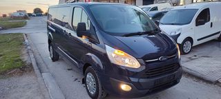 Ford Transit Custom 2014 MAXI EURO5b 3ΘΕΣΙΟ ΜΕ ΓΡΑΜΜΑΤΙΑ-thumb-10
