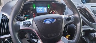 Ford Transit Custom 2014 MAXI EURO5b 3ΘΕΣΙΟ ΜΕ ΓΡΑΜΜΑΤΙΑ-thumb-17