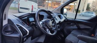 Ford Transit Custom 2014 MAXI EURO5b 3ΘΕΣΙΟ ΜΕ ΓΡΑΜΜΑΤΙΑ-thumb-12