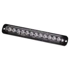 GloboStar® 85268 PRO Series Μπάρα Σήμανσης Οχήματος Αστυνομίας με 10 Προγραμμάτων Φωτισμού STROBE LED SMD 3030 15W DC 12-24V Αδιάβροχη IP65 Μπλε-thumb-2