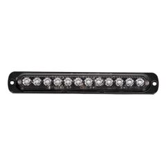 GloboStar® 85268 PRO Series Μπάρα Σήμανσης Οχήματος Αστυνομίας με 10 Προγραμμάτων Φωτισμού STROBE LED SMD 3030 15W DC 12-24V Αδιάβροχη IP65 Μπλε-thumb-3