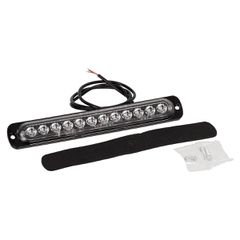 GloboStar® 85268 PRO Series Μπάρα Σήμανσης Οχήματος Αστυνομίας με 10 Προγραμμάτων Φωτισμού STROBE LED SMD 3030 15W DC 12-24V Αδιάβροχη IP65 Μπλε-thumb-6