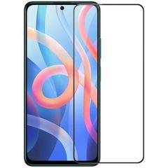 Full Glue Tempered Glass 5D for Xiaomi Poco M4 Pro 5G black frame