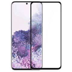 Full Glue Tempered Glass 5D for Samsung Galaxy S20 black frame