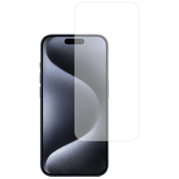 Tempered Glass 9H White-Box iPhone 15 Pro