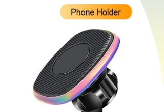 0705000000 - STORM Car multimedia Car Magnetic Phone Holder Dashboard A/C Air Vent Hook 360° για Samsung, iPhone, Android Phones