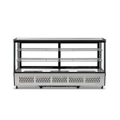 ΠΡΟΣΦΟΡΑ!!! Βιτρίνα Ψυχόμενη VE250C 1525x568x686mm-thumb-1