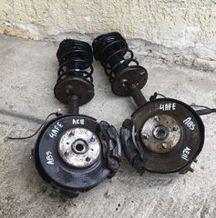 ** ΖΕΥΓΑΡΙ ΜΟΝΟ 150 ευρώ + ΦΠΑ  ** 1999 TOYOTA COROLLA AE111 1.3L 4EFE ΕΜΠΡΟΣ ΑΚΡΑ ΑΚΡΑΞΟΝΙΑ ΚΟΜΠΛΕ ΜΕ ABS ΑΠΟ ΟΧΗΜΑ ΜΕ 71.000χλμ !!!