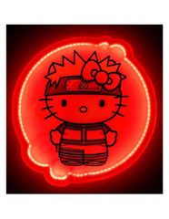 NARUTO x HELLO KITTY - Wall Light Led - 12inch-thumb-1