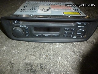 RADIO / CD PEUGEOT 206 1.6 16V ΚΩΔ. ΚΙΝΗΤΗΡΑ NFU ΚΩΔ. RADIO / CD CL041010248490, MOD 2000-2008