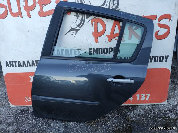 ΠΟΡΤΑ ΠΙΣΩ ΑΡΙΣΤΕΡΗ RENAULT CLIO 5ΘΥΡΟ ΚΩΔ. ΚΙΝ. D4F784 06-09 SUPER PARTS