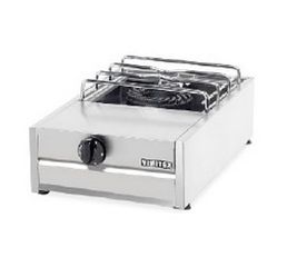 Μονή Επιτραπέζια Εστία Αερίου 9kW 37,5x62,5x20cm Vimitex 301Α Economy