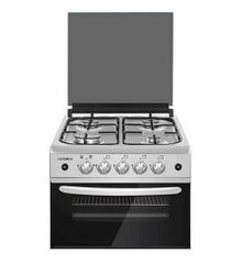 Inox Επιτραπέζιο Φουρνάκι Με Εστίες Και Φούρνο Αερίου 33lt 50x54x45εκ. CalferGas F4N40G2-X