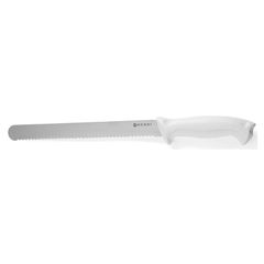Λευκό Μαχαίρι Ψωμιού 25cm με Ατσάλινη Λεπίδα Hendi 843055