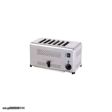 Φρυγανιέρα 6 Θέσεων 2.5kW 43x22.5x21.5cm ItalStar DS-6