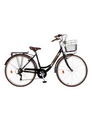 Orient '24  CITY 28” CLASSIC 6SP LADY ΜΑΥΡΟ (2024)