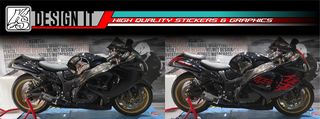 ΟΛΟΚΛΗΡΩΜΕΝΟ ΣΕΤ ΑΥΤΟΚΟΛΛΗΤΩΝ ΓΙΑ SUZUKI HAYABUSA GEN 1 - GEN 2 ΚΟΚΚΙΝΟ-thumb-2
