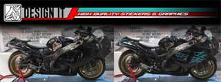 ΟΛΟΚΛΗΡΩΜΕΝΟ ΣΕΤ ΑΥΤΟΚΟΛΛΗΤΩΝ ΓΙΑ SUZUKI HAYABUSA GEN 1 - GEN 2 ΓΑΛΑΖΙΟ-thumb-2