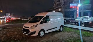 Ford Transit Custom 2015 MAXI&ΥΠΕΡΥΨΩΜΕΝΟ 3-ΘΕΣΙΟ EURO5b ΜΕ ΓΡΑΜΜΑΤΙΑ-thumb-12
