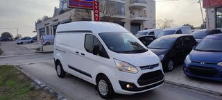 Ford Transit Custom 2015 MAXI&ΥΠΕΡΥΨΩΜΕΝΟ 3-ΘΕΣΙΟ EURO5b ΜΕ ΓΡΑΜΜΑΤΙΑ-thumb-2