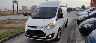 Ford Transit Custom 2015 MAXI&ΥΠΕΡΥΨΩΜΕΝΟ 3-ΘΕΣΙΟ EURO5b ΜΕ ΓΡΑΜΜΑΤΙΑ-thumb-1