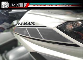 ΑΥΤΟΚΟΛΛΗΤΑ FULL SET - YAMAHA NMAX GEN1 ΓΚΡΙ-thumb-5