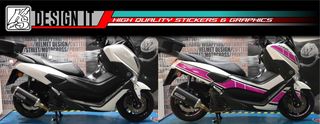 ΑΥΤΟΚΟΛΛΗΤΑ FULL SET - YAMAHA NMAX GEN1 ΦΟΥΞ-thumb-1