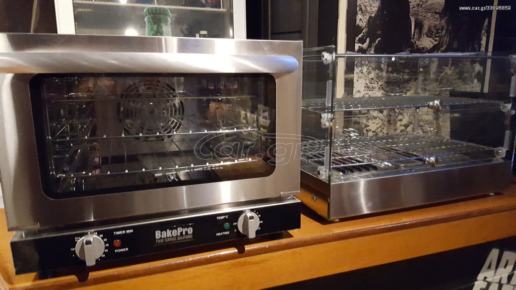Κυκλοθερμικός Φούρνος BC35 BakePro VENTUS - Εσωτερικά inox + τυροπιτιερα ινοξ πακετο - GENERAL TRADE TSELLOS