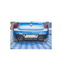 Diffuser Πίσω Προφυλακτήρα Για Bmw 1 F20 11-15 M135i Προφυλακτήρα Γυαλιστερό Μαύρο Με 2 Διπλές Τρύπες Εξάτμισης Αριστερά & Δεξιά