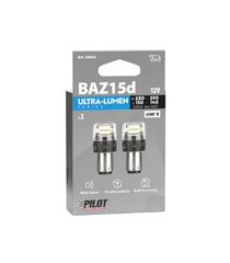 P27/7W 12V W2,5x16q 630/140+380/150lm 6.500K ΔΙΠΛΗΣ ΠΟΛΙΚΟΤΗΤΑΣ LED CAN-BUS ULTRA-LUMEN SERIES 2ΤΕΜ.-thumb-2