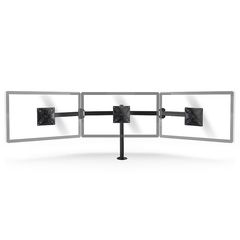 NEDIS ERGOTMM100BK Ergonomic Monitor Mount Triple Monitor Arm Full Motion Black 233-1871