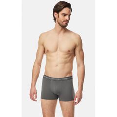 Minerva Ανδρικό Boxer Απο Bamboo Με Εξωτερικό Λάστιχο Συσκευασία 2 Τεμάχια