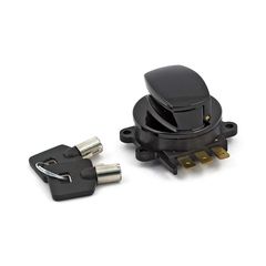 96-up ignition switch, side hinge type. Black-thumb-1