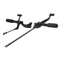 Evo XL forward control kit. ISO pegs. Black