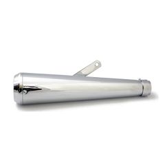 Τελικό Εξάτμισης Μοτοσυκλέτας Megaphone 16.5" (41.9 cm) για Harley Davidson και άλλες μοτοσυκλέτες σε χρώμιο | Megaphone universal muffler 16.5" long chrome with TA tip