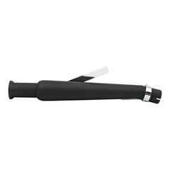 Τελικό Εξάτμισης Μοτοσυκλέτας Trumpet 1 3/4" για Harley Davidson και άλλες μοτοσυκλέτες μαύρο | Universal upswept left muffler 20-1/2" long black