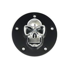 BLK & CHR SKULL POINT CVR VERTICAL