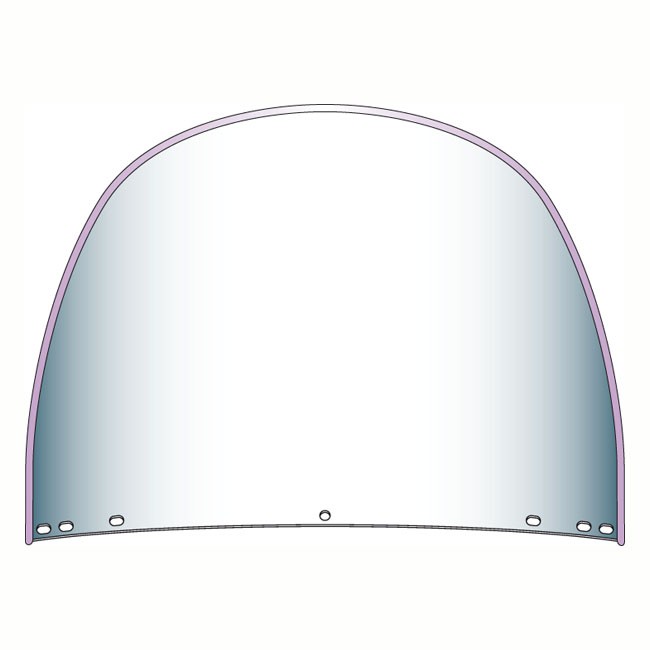 NC Repl. Beaded Heavy Duty™ Windshield - Top window